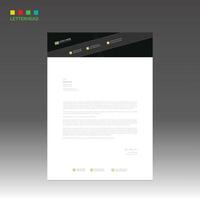 letterhead for any best company use vector