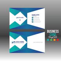 business card for corporate and any use vector