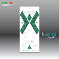 roll up banner for any best use vector