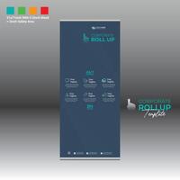 roll up banner for any best use vector