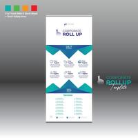 roll up banner for any best use vector