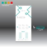 roll up banner for any best use vector