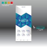 roll up banner for any best use vector