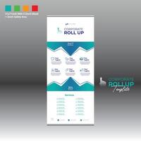 roll up banner for any best use vector