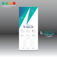 roll up banner for any best use vector