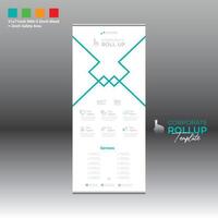 roll up banner for any best use vector