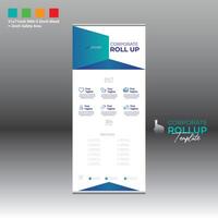 roll up banner for any best use vector