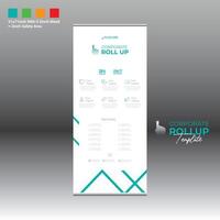 roll up banner for any best use vector