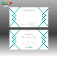 Postcard Design for any best use vector