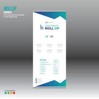 roll up banner for any best use vector