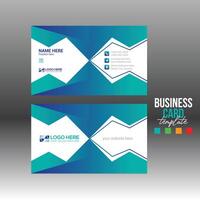 business card for corporate and any use vector