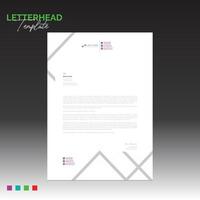 letterhead for any best company use vector