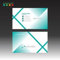 business card for corporate and any use vector