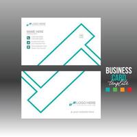 business card for corporate and any use vector