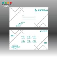 Postcard Design for any best use vector