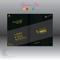 brochure cover design for corporate and any use vector