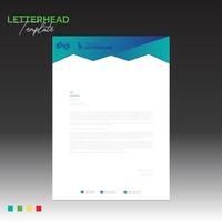 letterhead for any best company use vector