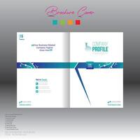 folleto cubrir diseño para corporativo y ninguna utilizar vector