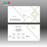 tarjeta postal diseño para ninguna mejor utilizar vector