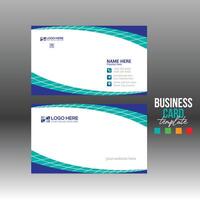 business card for corporate and any use vector