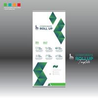 roll up banner for any best use vector