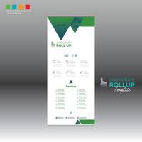 roll up banner for any best use vector