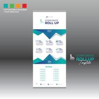 roll up banner for any best use vector