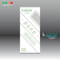 roll up banner for any best use vector