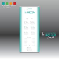 roll up banner for any best use vector