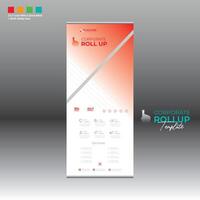 roll up banner for any best use vector