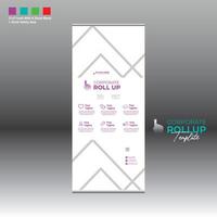 roll up banner for any best use vector