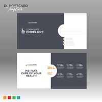 Postcard Design for any best use vector