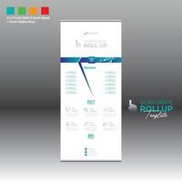 roll up banner for any best use vector