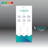 roll up banner for any best use vector