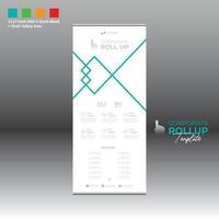 roll up banner for any best use vector