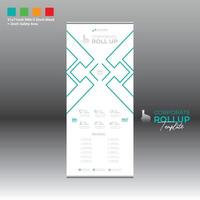 roll up banner for any best use vector