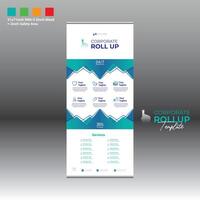 roll up banner for any best use vector