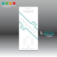 roll up banner for any best use vector