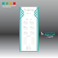 roll up banner for any best use vector