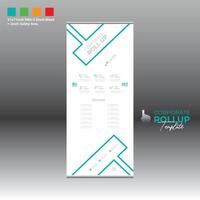 roll up banner for any best use vector