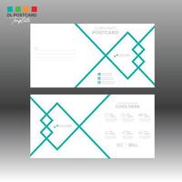 Postcard Design for any best use vector