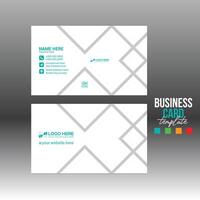 business card for corporate and any use vector