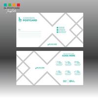 tarjeta postal diseño para ninguna mejor utilizar vector