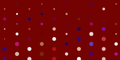 Light multicolor vector background with spots.