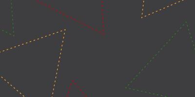 african american juneteenth black banner. vector with empty space for text. triangle line art design