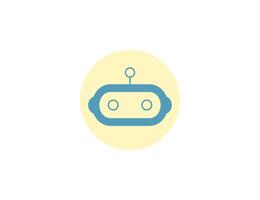 Chatbot, robot, app icon. Vector illustration.