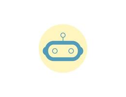 Chatbot, robot, app icon. Vector illustration.