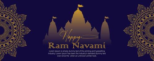 contento RAM navami cultural bandera hindú festival vertical enviar deseos celebracion tarjeta RAM navami celebracion antecedentes RAM navami saludos amarillo beige antecedentes indio hinduismo festival vector