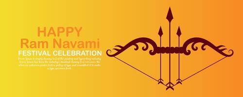 contento RAM navami cultural bandera hindú festival vertical enviar deseos celebracion tarjeta RAM navami celebracion antecedentes RAM navami saludos amarillo beige antecedentes indio hinduismo festival vector