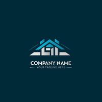 Real state logo design for commercial use logo design vector